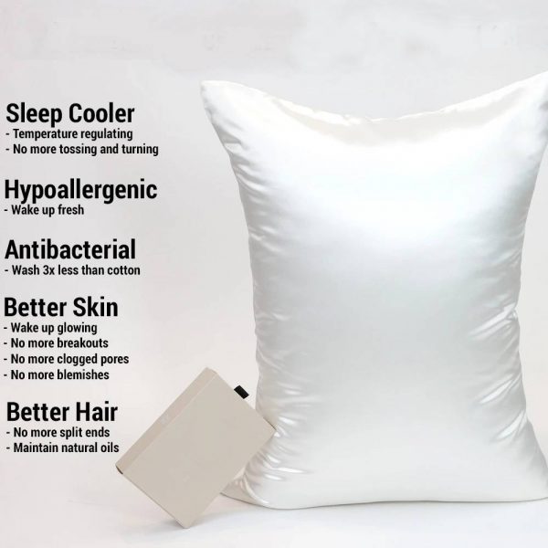 white pillowcases